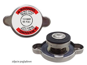 PSYCHIC ČEP ZA HLADNJAKA KTM OEM 48MM 1.6 BAR / 23 PSI