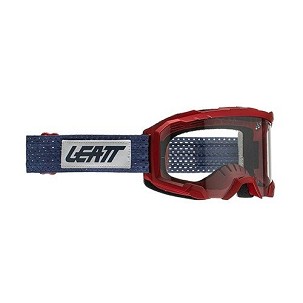 LEATT NAOČARE VELOCITY 4.0 MTB GOGGLE CHILLI LENS CLEAR 83% - BOJA BORDO/TAMNOPLAVA VIZIR PROVIDNA
