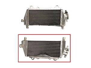 PSYCHIC HLADNJAK KAWASAKI KX 125 '03-05, KX 250 '03-04 OJAČANA O STANDARDNEJ ZAPREMINE DESNA (KOM.) (SA ČEPOM)