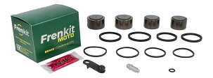 FRENKIT MOTO 2026/05 KOMPLET ZA POPRAVKU KOČIONE ČELJUSTI (ZAPTIVKE + KLIPOVI) BREMBO (KLIP FI 32 / 36MM) PREDNJA BMW HP2 '06-'08, K 1200 GT '02-'08, K 1300 GT '07-'11, R 1150 GS / ADVENTURE '98-'05, R 1200 GS / ADVENTURE '04-'13