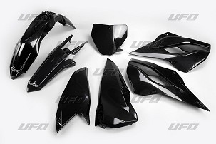 UFO KOMPLET PLASTIKE HUSQVARNA TC 250 '16, BOJA CRNA (HU617E001)