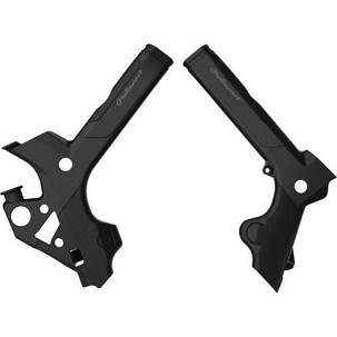 POLISPORT ŠTITNICI RAMA (KOMPLET) GAS GAS EC/XC 200/250/300 `18-20, RIEJU MR 250/300 `21-'26 BOJA CRNA