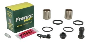 FRENKIT MOTO 2026/05 KOMPLET ZA POPRAVKU KOČIONE ČELJUSTI (ZAPTIVKE + KLIPOVI) NISSIN (KLIP FI 27MM) PREDNJA YAMAHA X-MAX 125 / 250 '10-'17, XC 125 R MAJESTY / SKYLINER '14, YP 125 R '10-'13, YP 250 R X-MAX '05-'10