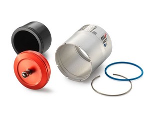 WP SUSPENSION OEM LINK SHOCK ABSORBER BLADDER UPGRADE KIT REZERVOAR GASA AMORTIZERA KOMPLETAN WP SX / SXF '23-'24 ,