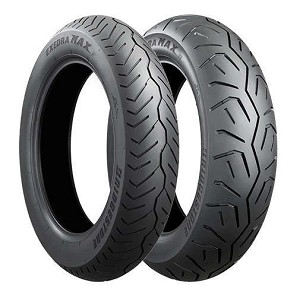 BRIDGESTONE KOMPLET GUMA (6115/24) 130/90-16 EXEDRA MAX 67H TL PREDNJI DOT 2024 + (6090/24) 150/90B15 EXEDRA MAX 74V TL ZADNJI DOT 2024